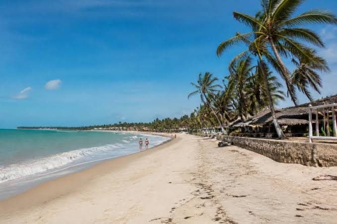 Praia do Cumbuco, no litoral de Caucaia